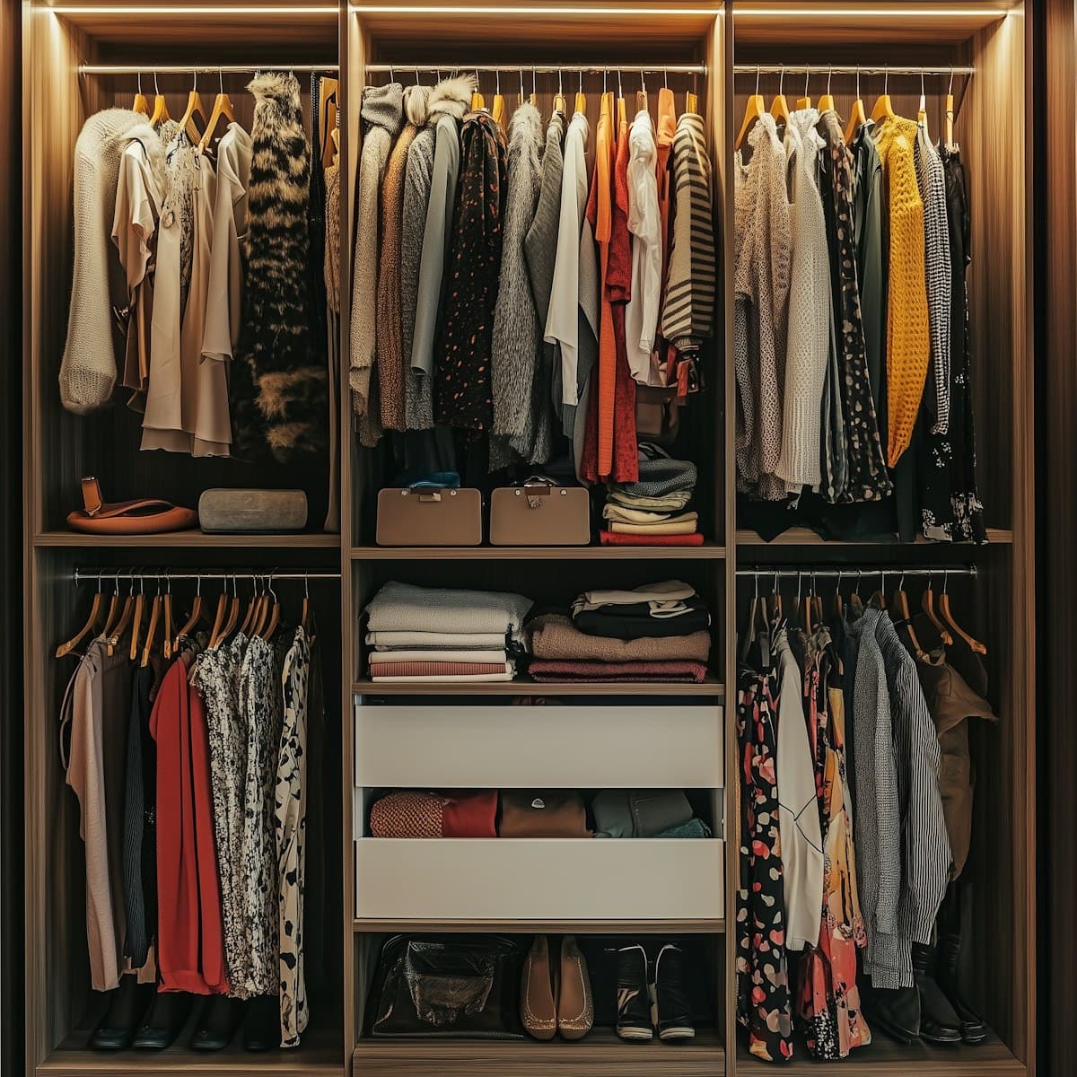 Set of three calabash bowls